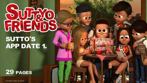 Suttyo and Friends 4. - Sutto's APP date 1.