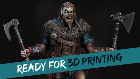Eivor - Assassins Creed Valhalla 3D print model