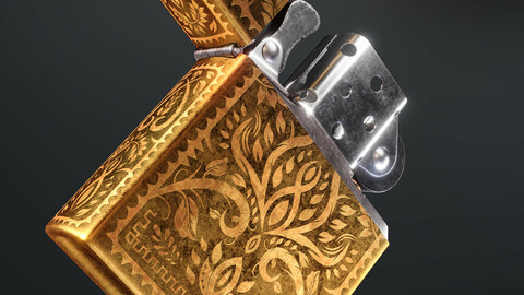 lighter 3d model (highpoly)