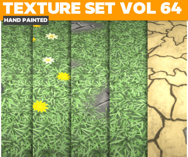 ArtStation - Grass Vol.64 - PBR Textures | Game Assets