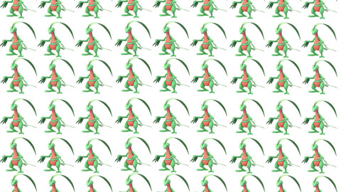 GROVYLE  sv battler for RPG MAKER MV/MZ