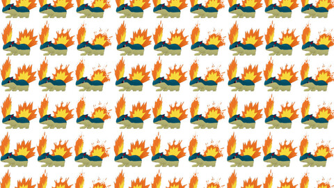 Quilava  sv battler for RPG MAKER MV/MZ