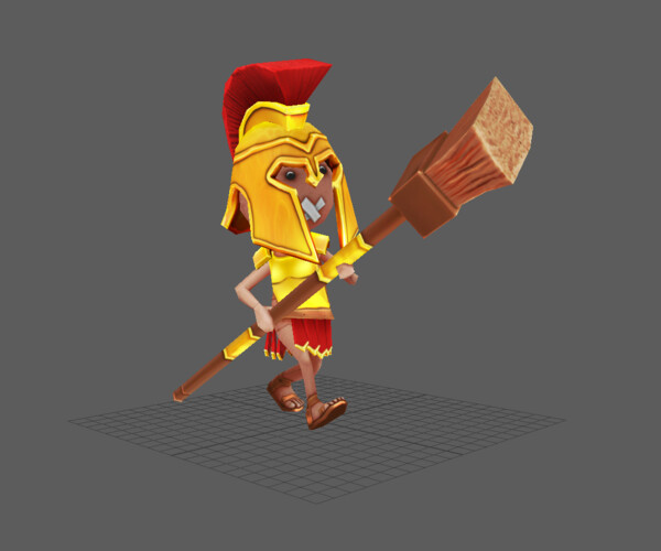 ArtStation - Gladiator animated character | Game Assets