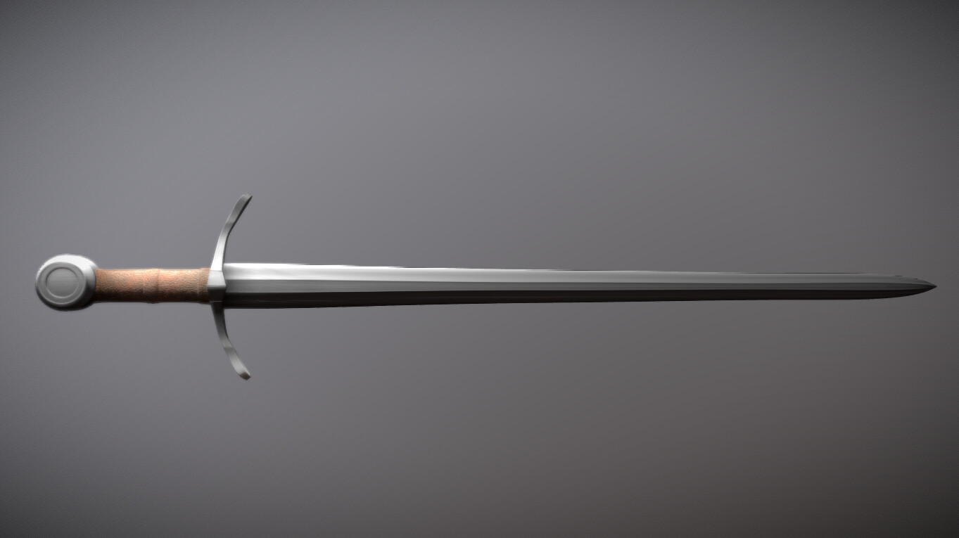 Artstation - Medieval Sword 