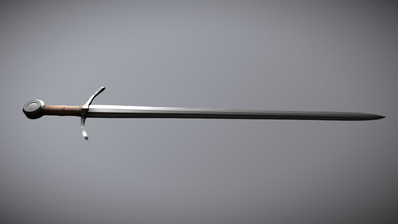 ArtStation - Medieval Sword | Game Assets