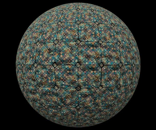 ArtStation Tile Material Design V3 / Substance Painter / Sbsar