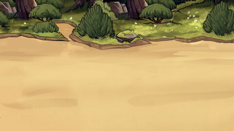 Pokemon inspired battleback for RPG MAKER MV/MZ SHORE