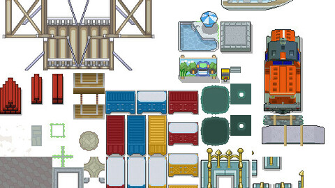 cool POKEMON TILESET