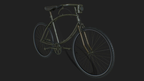 WW2 British BSA Foldable paratrooper bicycle