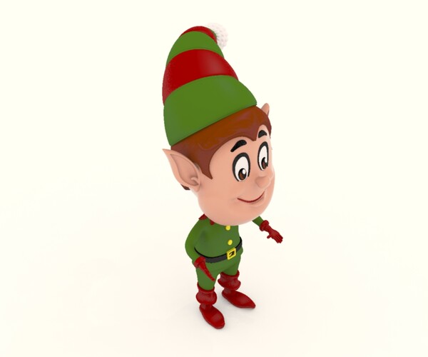 ArtStation - Santa Claus Elf - 2 | Resources