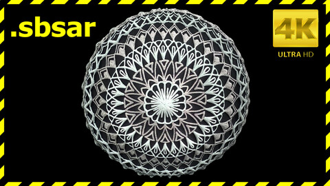 Abstract Material Design - V6 / Sbsar / Substance Painter