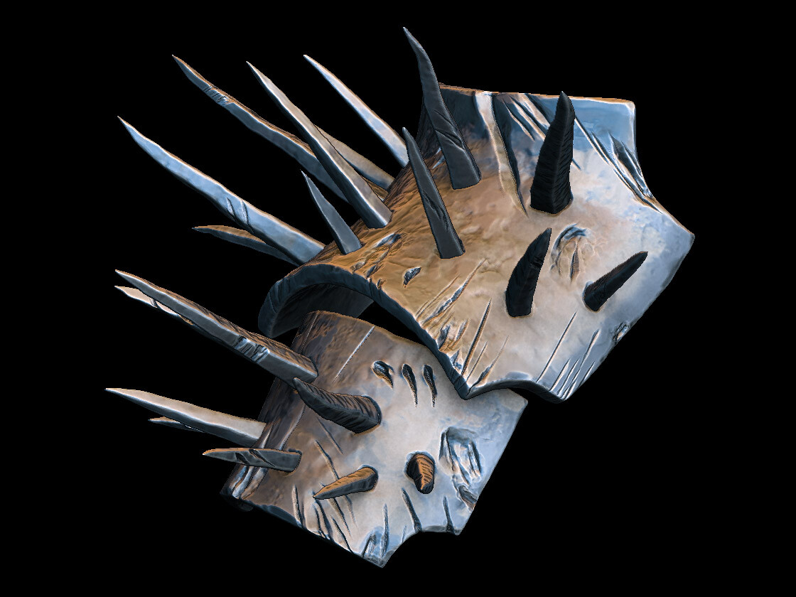 ArtStation Metal Surfaces & Damages Brushes 3 for Zbrush (2019