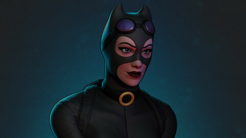Catwoman 3D model for 3D printing