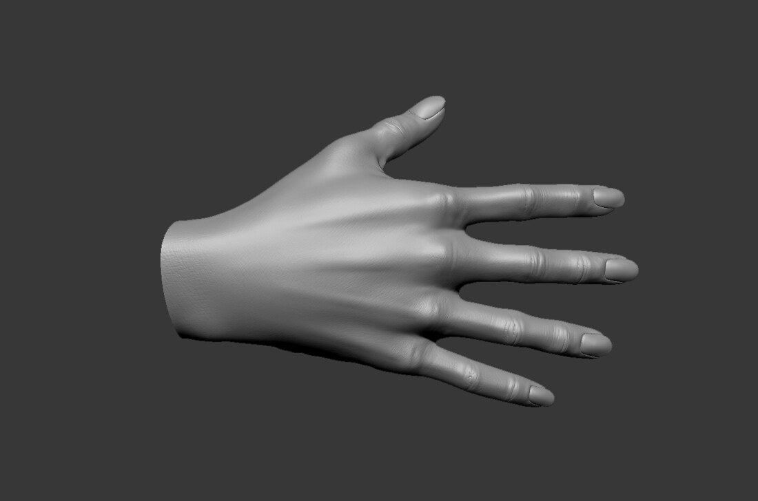ArtStation Female Hand 3D model Resources