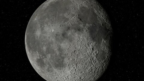 Moon 4K Textured