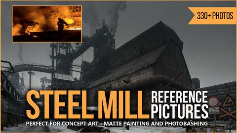 330+ Steel Mill Reference Pictures