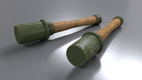 WWII STICK GRENADE