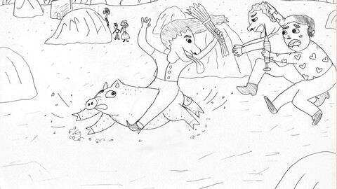 Marfa-the-Stinker B&W