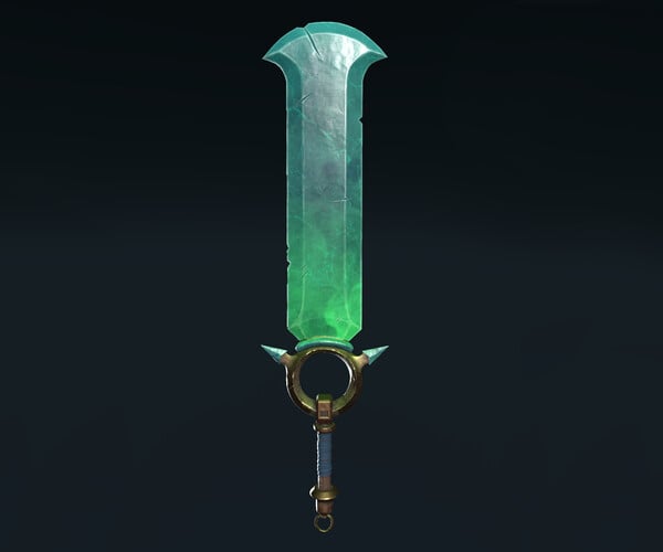 ArtStation - Fantasy Greatsword | Game Assets