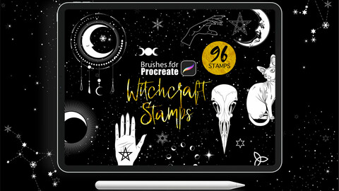 Procreate - Witchcraft Stamps