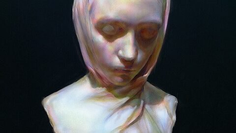 Portrait Painting Tutorial with Audio