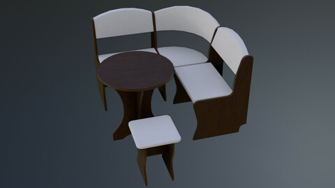Dining Area (corner Sofa04)