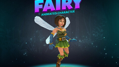 Fairy animated character