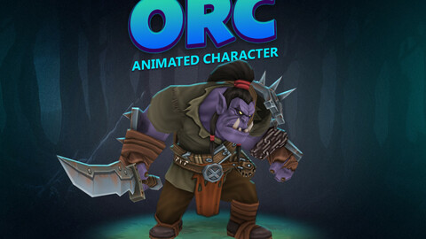 Orc animated character