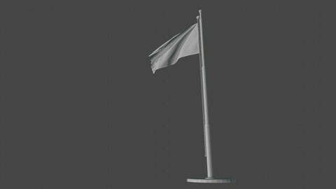 Flag flutters - Animation Loops