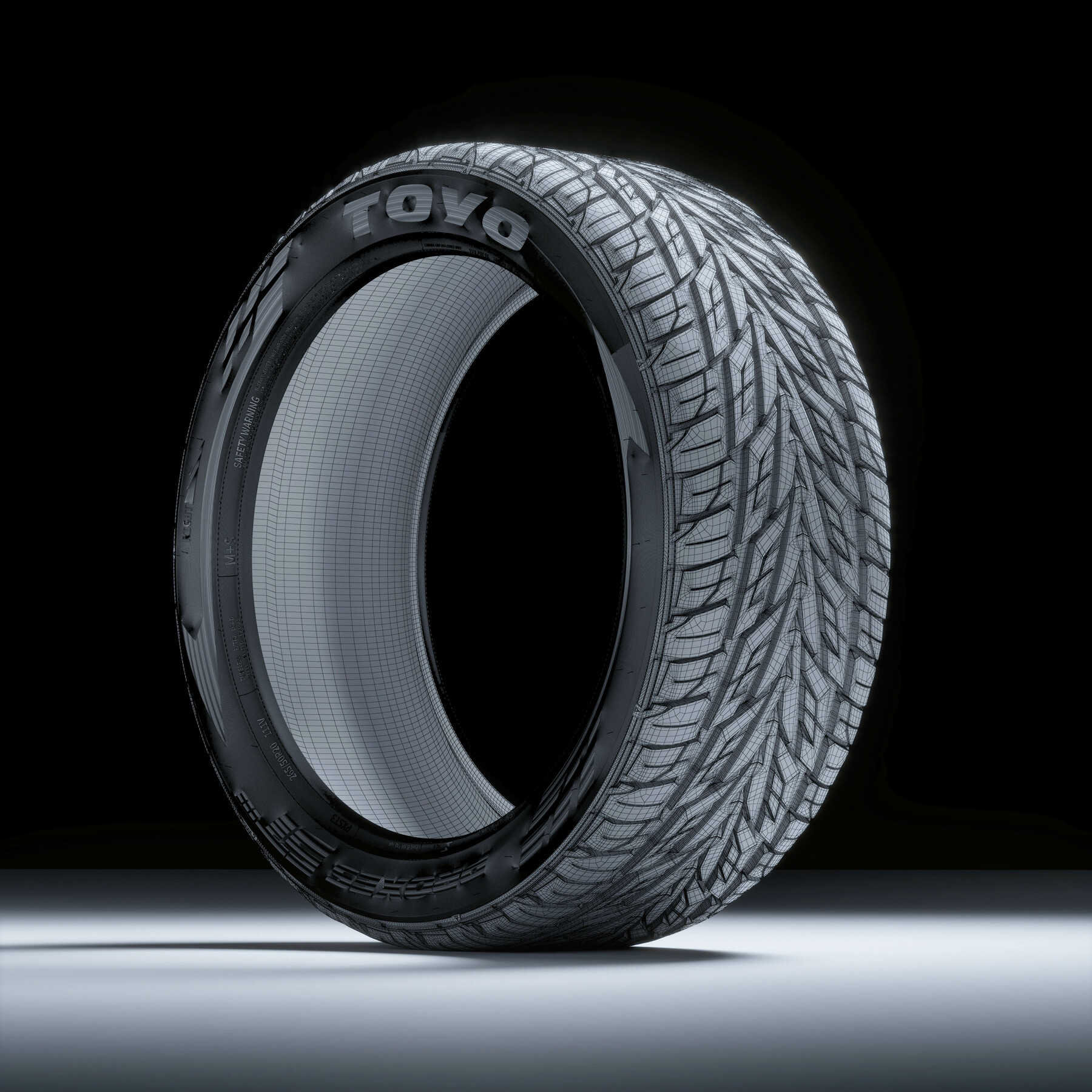 ArtStation TOYO TIRES ST3 3D Model Resources