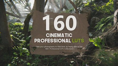 160 Cinematic Unity LUTs Pack