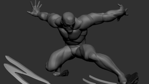 Comic Basemesh pose7