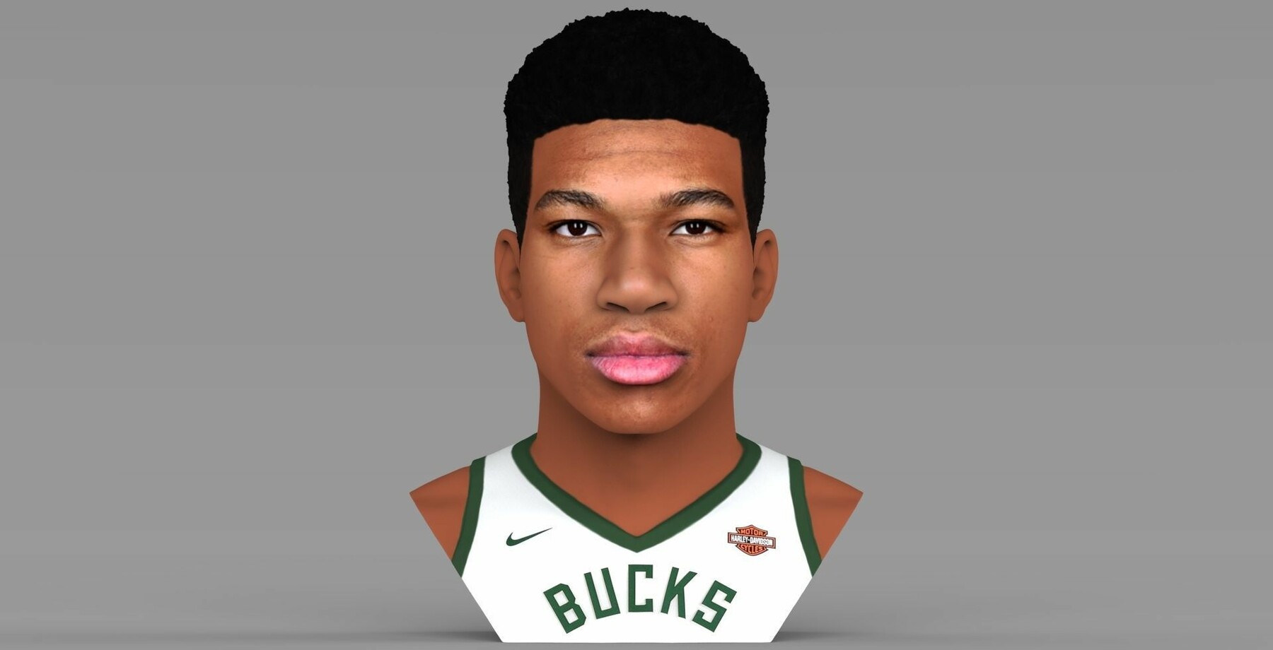 Artstation Giannis Antetokounmpo Bust Ready For Full Color 3d Printing Resources