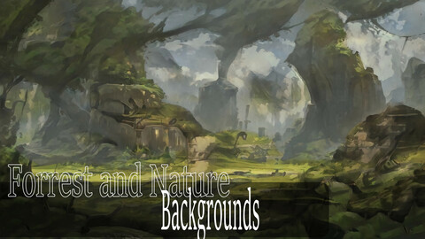 Forrest & Nature Background Pack