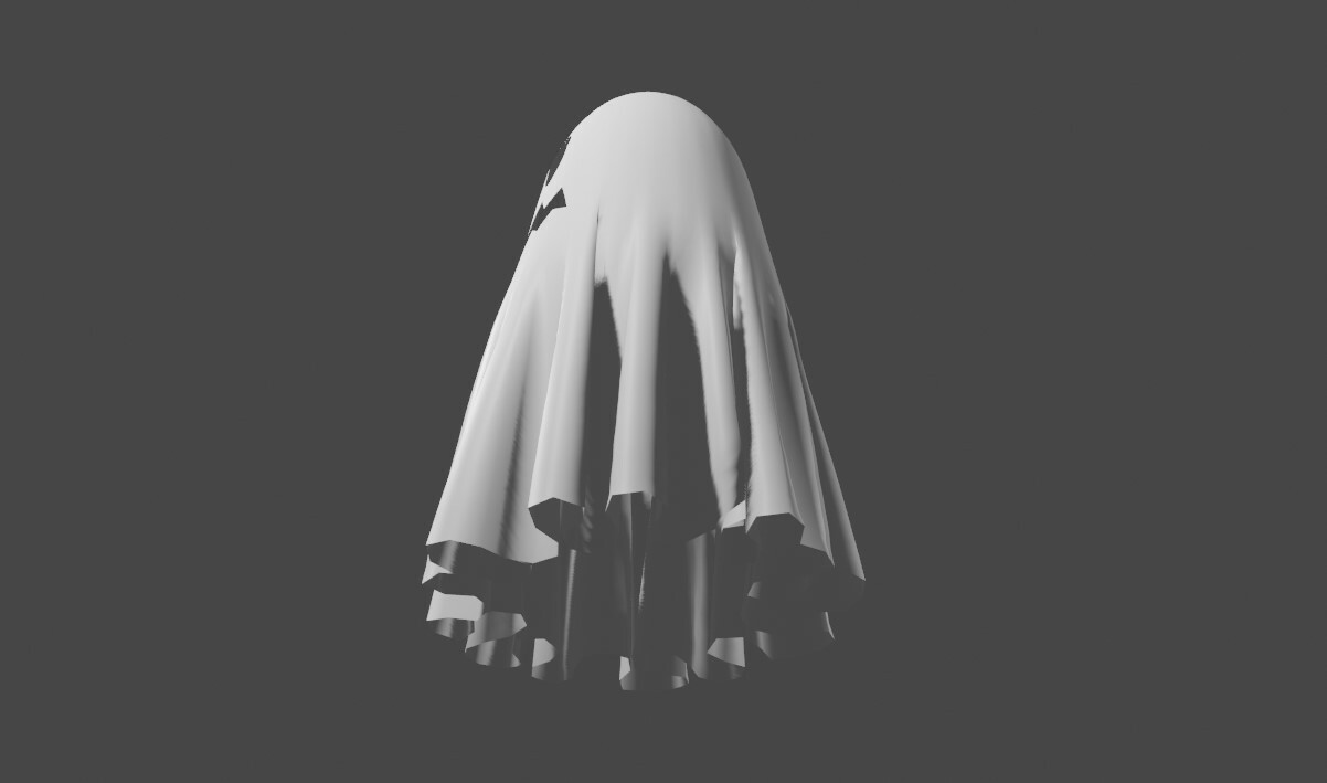 Artstation - Ghost Phantom - Fantasma 3d Model 