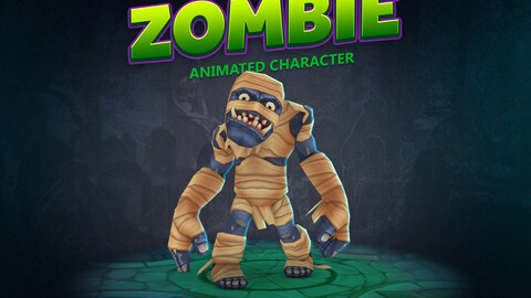 Zombie animated character