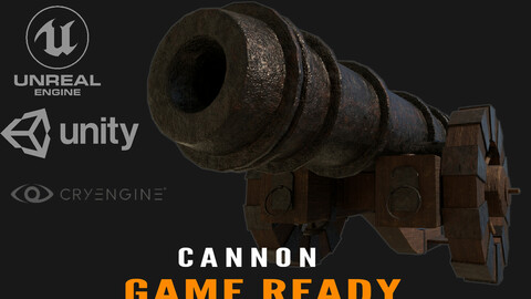 Cannon-Game Ready Assets