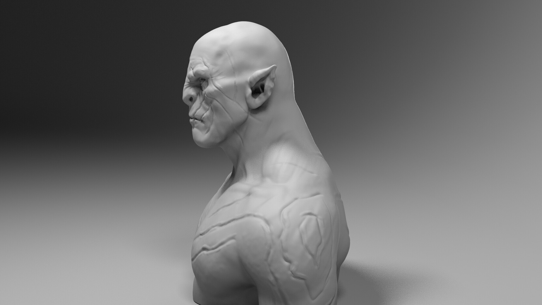 ArtStation - Manu Bennett - Azog the defiler - The Hobbit | Resources