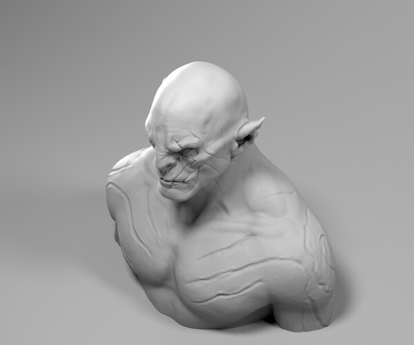 ArtStation - Manu Bennett - Azog the defiler - The Hobbit | Resources