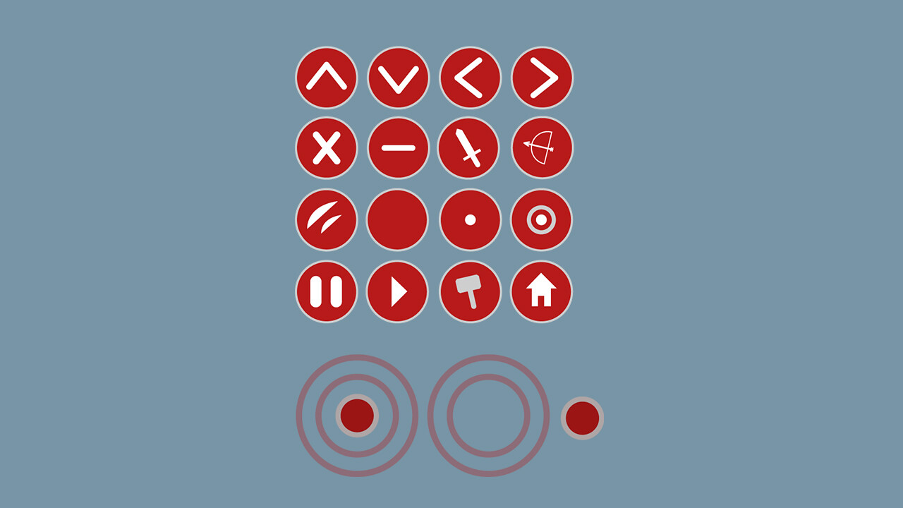 ArtStation - free buttons for 2d game | Game Assets