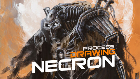 Necron [full painting process in Photoshop]
