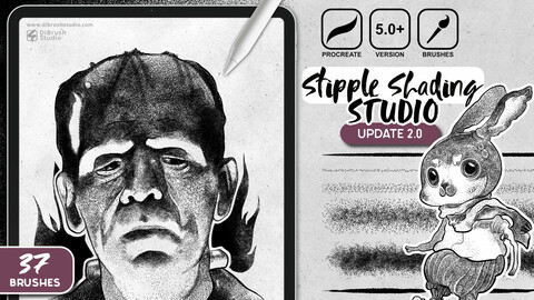 Procreate - Stipple Shading Studio