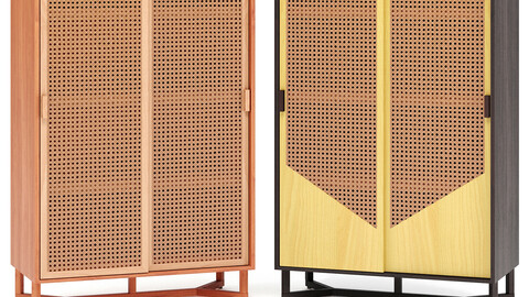 Rattan Closet By Adjustable Color