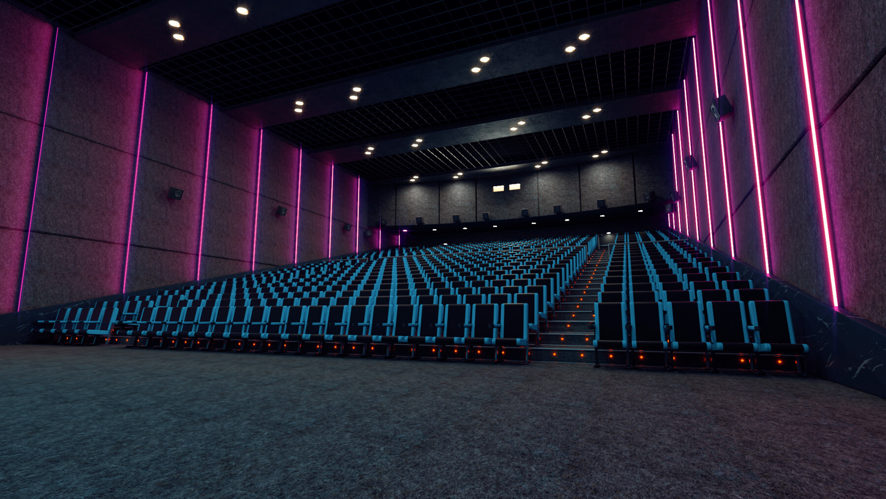 ArtStation - Movie Theater | Resources
