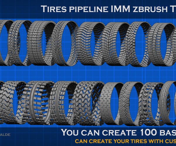 cgt sculpting sand zbrush tires