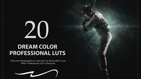 20 Dream Color LUTs Pack