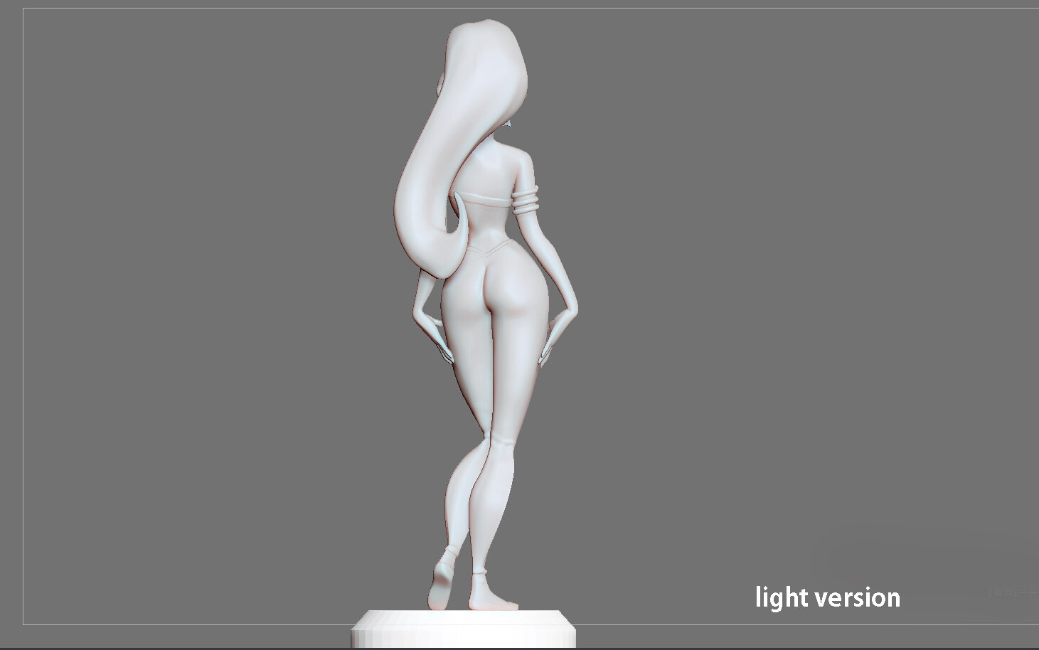 JASMINE PRINCESS SEXY STATUE ALADDIN DISNEY ANIME CHARACTER GIRL 3d print