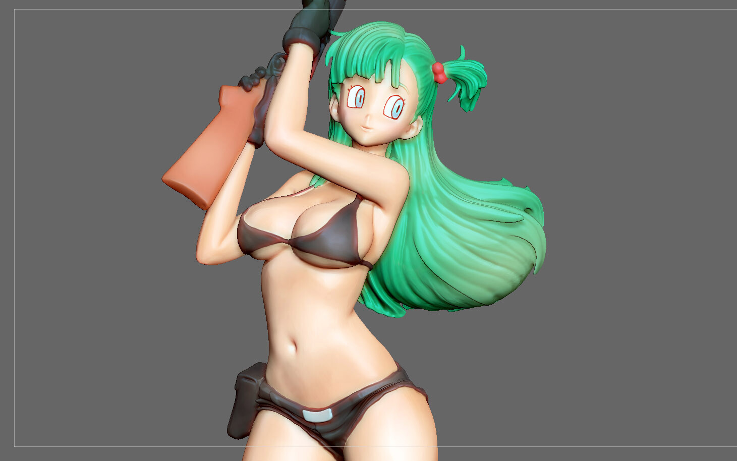 ArtStation - BULMA SEXY VERSION STATUE DRAGONBALL ANIME ANIMATION GIRL 3D  PRINT | Resources