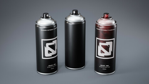 Spray Can - Single Asset