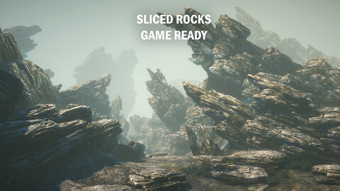 Sliced rocks